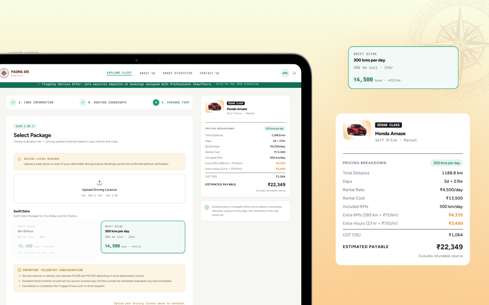 PST-WEB-04 // PACKAGE SELECTION & DYNAMIC PRICING